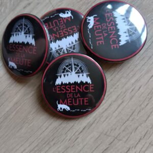 Badge épingle – Logo L’Essence de la Meute
