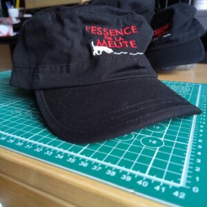 Casquette cubaine brodée – Logo L’Essence de la Meute